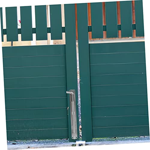 Doitool Heavy Duty Cane Bolt Gate Drop Rod For Wood Fence, Steel Drop Bolts Cane Bolt Hardware For Wooden Gater And Holding Doors #TOP4