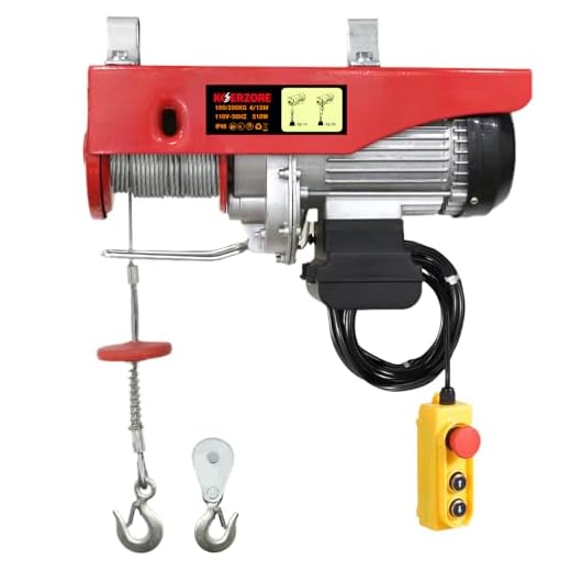 KOERZORE Electric Hoist with 40ft Lift Height