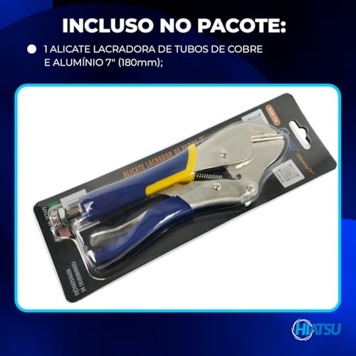 Alicate Lacradora de Tubos de cobre e alumínio 7