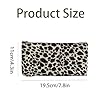 BAUIOREAD 1 trousse de maquillage imprimé léopard, sac jacquard, sac à main imprimé léopard, sac de rangement imprimé léopard, porte-monnaie imprimé léopard, trousse de toilette, imprimé léopard, S #1