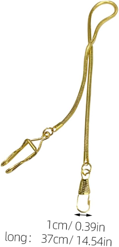Pocket Watch Chains Metal Pocket Watch Clasp Hangers Pocket Watch Parts Vintage Pocket Watch Chains