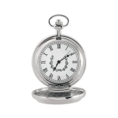 Coin Pocket Watch With Quartz Movement | Jfk Bicentennial Half Dollar | Genuine U.s. Coin | Sweeping Second Hand, Roman Numerals | Silvertone Case | Certificate Of Authenticity #TOP2