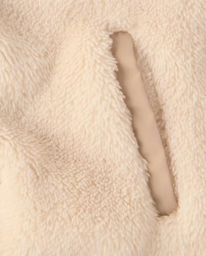 Image of The Children's Place Girls' Long Sleeve Sherpa Fleece Full Zip Jacket