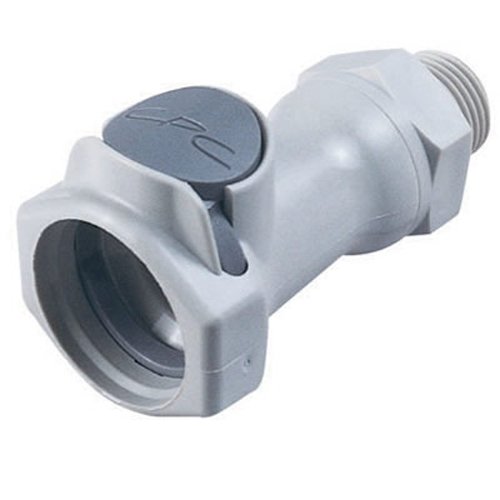 Cpc 1/2inch NPT HFC 12 Series Polypropylene Coupling Body - Shutoff