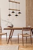 La finition de peinture électrostatique durable offre une protection durable et améliore l'aspect esthétique du chandelier