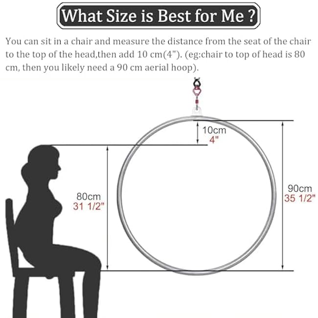 Professional Aerial Lyra Hoop Kit with Complete Rigging Hardware for Circus Fitness and Performance Training