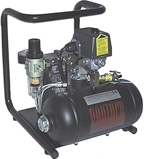 Werther International PC40/4 Oil Free Air Compressor - 115V, 0.2 HP, Output cfm: 1.25 cfm, Tank Size: 0.93 gal (3.5 L.), Stainless Steel