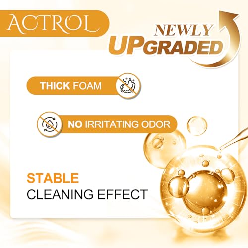 ACTROL Limpador de extensão de cílios Aloe 1L Natural Lash Extension Shampoo profissional espumante