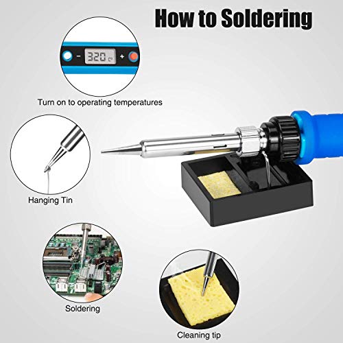 LCD Soldering Iron Kit