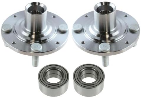 Equivalent Front Hub and Bearing Kit for 1994 Civic SI no ABS - Front Sides