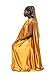 V Steam Gown (gold), Bath Robe, full body covering, soft and sleek fabric, eco-friendly