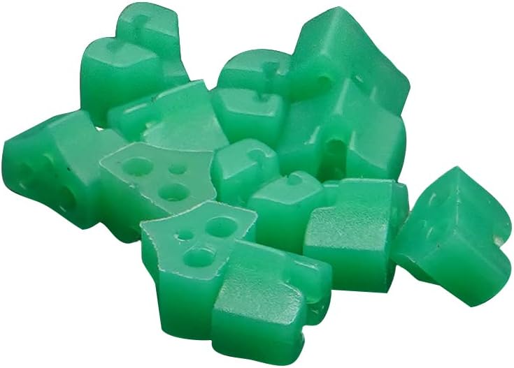 歯科用シリコンアドオン特殊ウェッジゴム歯科ツールグリーンデルタリングタインクレソン成形ウェッジアドオンウェッジ 80個