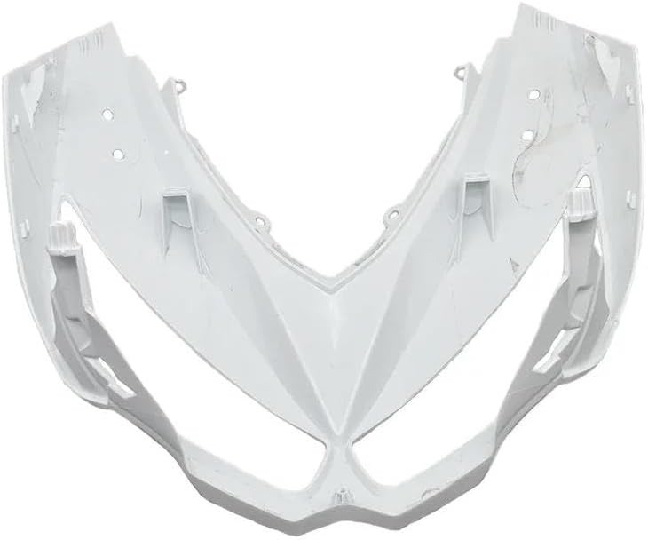 専用 未塗装フロントアッパーフェアリングヘッドライトカウルノーズパネル