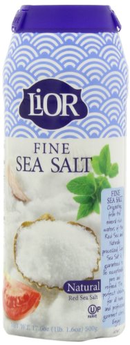 Lior Fine Sea Salt Shaker Large, 17.6-Ounce Jars (Pack Of 15) #TOP3