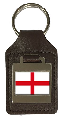 Porte-clés en cuir Croix de St George : l'élégance d'un accessoire haute qualité