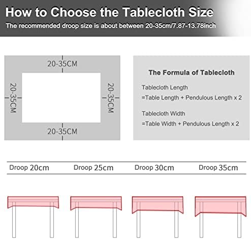 Blue Plaid Table Cloth, BOJVESH Wipeable Round PVC Plastic Gingham Tablecloth, Oil-Proof Waterproof Table Cover Wipe Clean Table Protector for Kitchen Tabletop Picnic Weddings Birthday (140 cm Round)