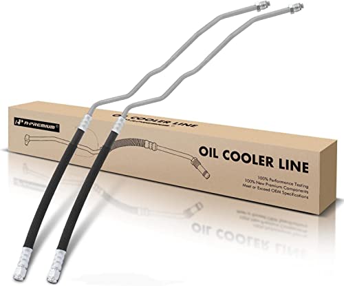 A-Premium Lower Inlet and Outlet Automatic Transmission Oil Cooler Line