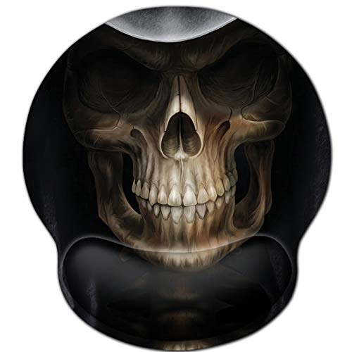 KBSING Mouse Pad with Wrist Support, Mousepad with Gel Support Non-Slip Rubber Base Mouse Mat Wrist Rest (RMP-14)