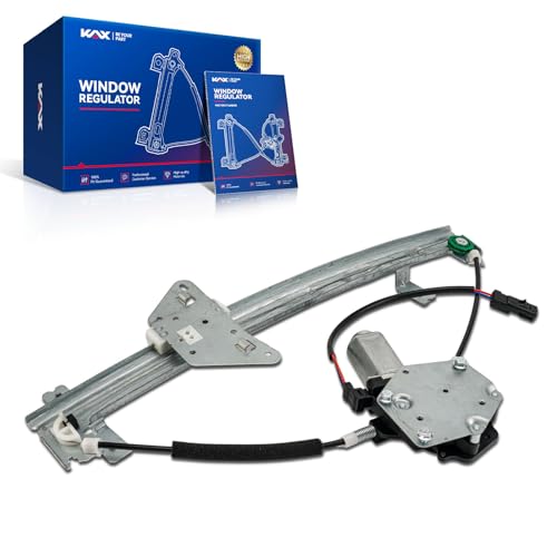Image of KAX 741-599 Power Window Regulator with Motor Rear Right Passenger Side Compatible with 1998-2003 Dodge Durango, 2000-2004 Dodge Dakota Passenger Side Window Lifter