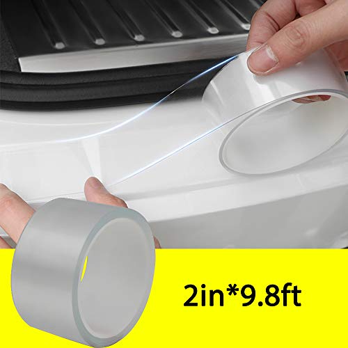 QBUC Car Door Entry Guards Scratch Cover Protector Paint Threshold Guard,Door sill Protector,Front