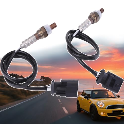 Slakerbe 2 sensori sonda lambda compatibili con Mini W10 W11 R50 R52 R53 One Cooper S, F00HL00257 Lambda O2 Sensore di ossigeno