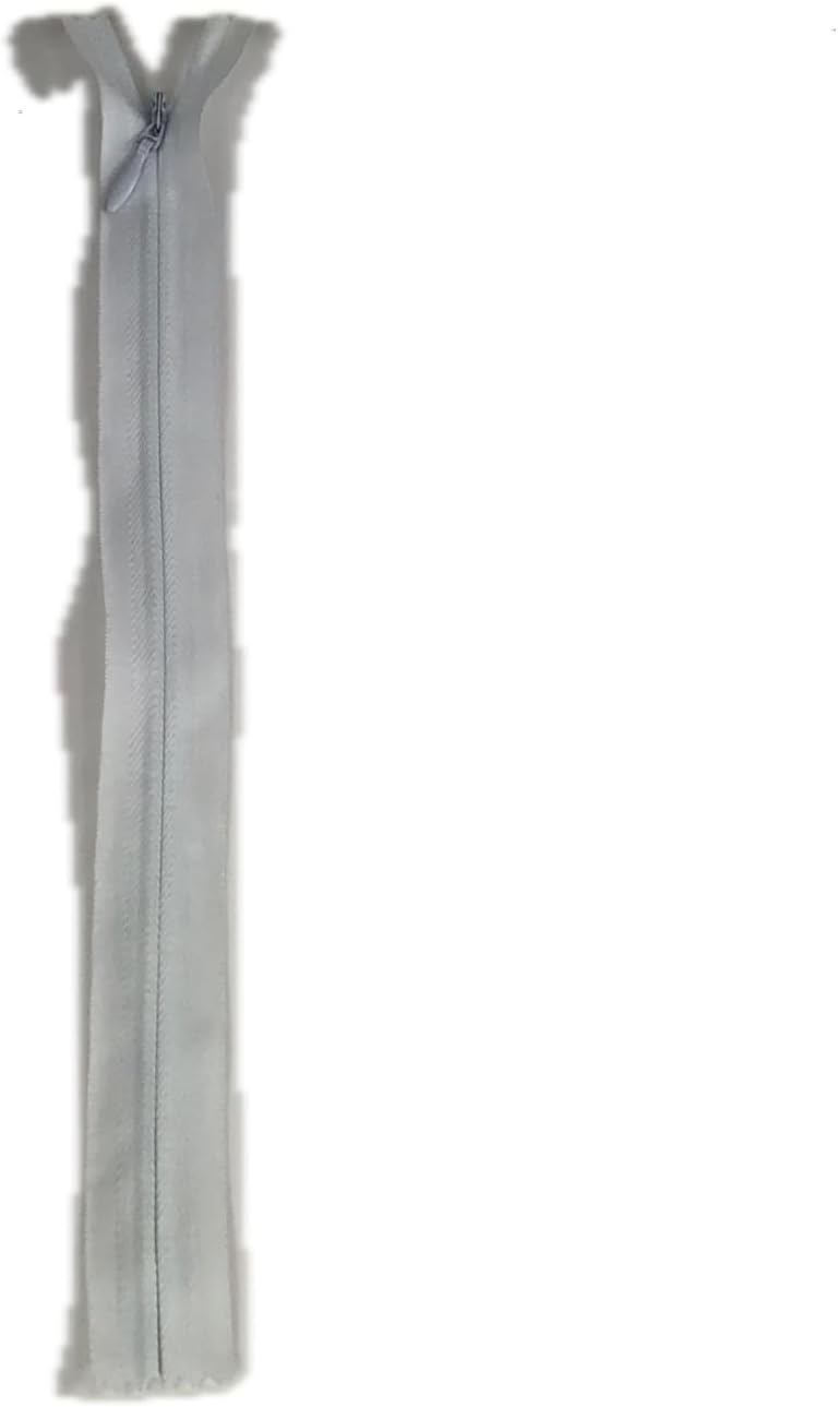 LEDUC Trimz Invisible RVNAVN3 Zip, 22cm, White