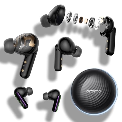 Écouteurs Bluetooth Oraimo SpaceBuds ANC 50 dB avec app Sound - 3