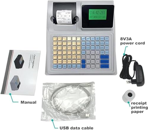 Caja registradora con pantalla digital LED ideal para el mostrador de tu negocio 5
