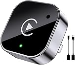 ELEGIVA 2026 Upgrade 2-in-1 Wireless CarPlay Adapter – Wired to Wireless CarPlay & Android Auto Dongle with AirPlay, 2.4GHz Wi-Fi & BT 5.0, Plug & Play USB/Type-C Car Adapter for iPhone & Android