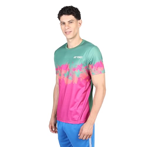 Image of YONEX Essentia Junior T-Shirt - Sustainable Performance | TruDry Moisture-Wicking | Cool, Dry and Comfortable | Round Neck | Light Weight | Eco-Friendly T-Shirt Recycled Plastic Bottles