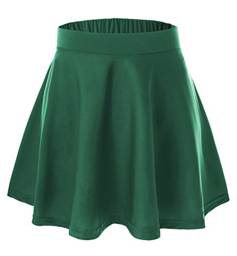 ADOREJOY Women Mini Skirt Lingerie Role Play Pleated Ruffle Schoolgirl Chemise