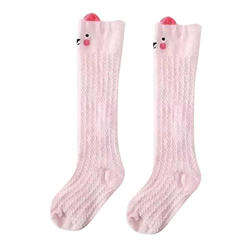 5 Pairs Knee-High Socks Long Stockings Newborn Infant Sock for 0-3 Years-Old Boys Girls