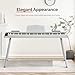 GLARRY Digital Piano Keyboard with Stand, Portable 88 keys Semi-Weighted Electric Piano with Pedal for Beginner, Bluetooth, Triple Pedals, Power Supply, 2 Speakers (White, Compact)