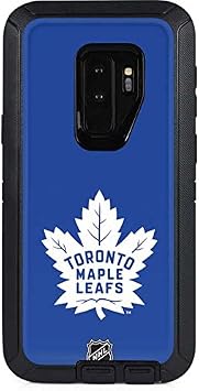 Skinit Decal Skin Compatible with OtterBox Defender Galaxy S9 Plus - Officially Licensed NHL Toronto Maple Leafs Color Pop Design
