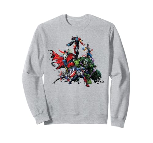 Sweat Avengers Venomized Marvel Spider-Man Maximum Venom en coton durable contre le froid
