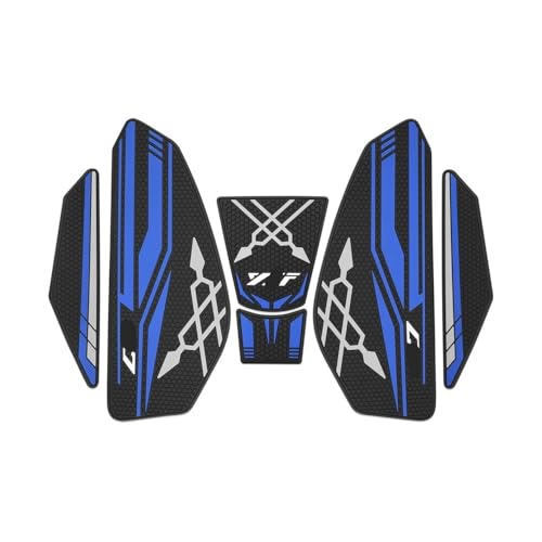 Autocollants réservoir YZF-R7 en caoutchouc premium anti-rayures pour grip latéral optimal