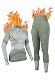 ATTRACO Thermal Wear for Women Ski Under Layer Women Thermal Clothes...