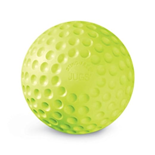 Jugs Sting-Free Dimpled Softballs, One dozen (12-Inch, Yellow)