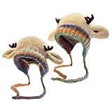 Pratique et adorable : conçu pour se plier et ranger avec facilité, le chapeau de rangement en forme de cerf combine fonctionnalité avec un design chaud et mignon, améliorant à la fois les voyages de vacances et les moments quotidiens avec une polyvalence sans effort