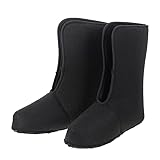 BCOATH Insulated Men S Winter Boot Liners Soft Fleece-Lined Socks Waterproof Thermal Socks for Cold Weather Outdoor Hiking Fishing Cozy Warm Boot Liners