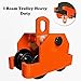 Heavy-Duty Steel Push Beam Trolley - Adjustable Manual Trolley for I-Beam & Electric Hoist, 5 Ton Capacity, Sturdy Wheels, Perfect for Industrial Use, Versatile &
