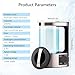 Hydrogen Water Machine Generator | 1800 PPB High Concentration, Portable Hydrogen Water Maker with SPE and PEM Technology for Home, Gym & Travel, Alkaline pH Balance Technology
