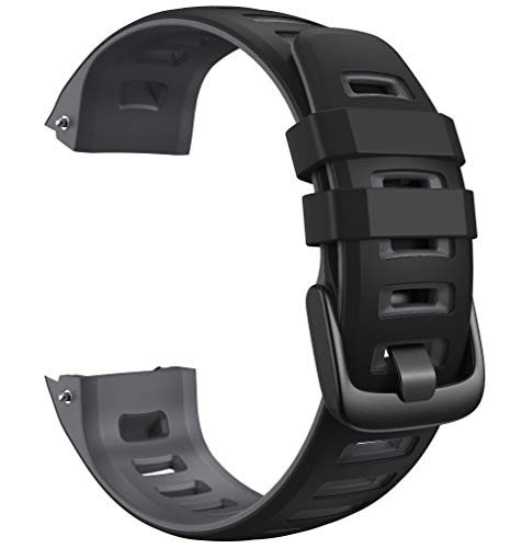 Sangles de montre intelligente anti-sueur bracelet silicone souple résistant