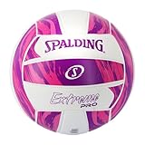 Et dispose d'un doux Spalding Extreme Pro Cloud Pink Volleyball (rose)
