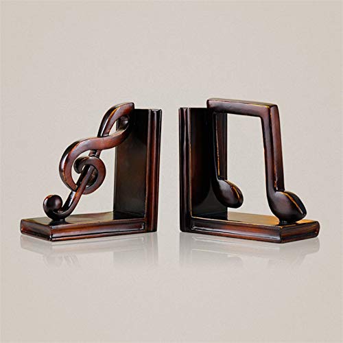 Xiaoheshop Bookends For Desk And Bookshelves American Bookend Decoration Creative Study Desk Decoration Decoration Resin Heavy Duty Book Clip Crafts Birthday Gift Decorative Bookends #TOP4