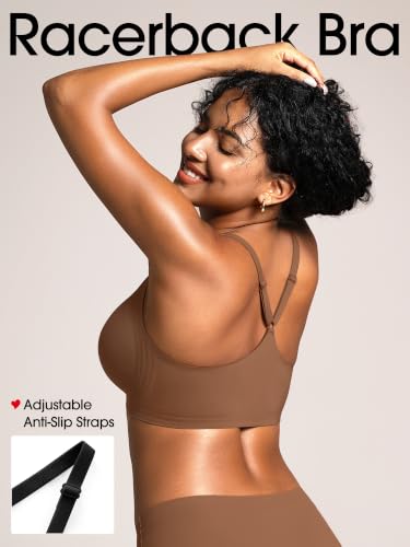 Image of Racerback Jelly Bras with Metal Magnetic Front Closure - S-XL