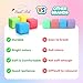 Stress Cube Fidget Toys for Kids: 4 Pack Squeeze Stress Balls Stress Relief Toys for Anxiety - Squishy Balls Sensory Fidget Toys for Kids Adults Autism in Classroom Office Party