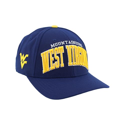 West Virginia Mountaineers NCAA Officially Licensed Adjustable Snapback Hat Contender Superstar Team Color
