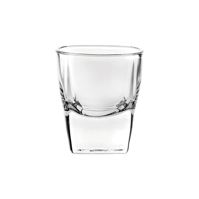 Ocean Plaza Shot Glass Set (55 ml, Pack of 12) | Transparent, Stylish & Durable Glassware Ideal for Serving Shots, Spiri