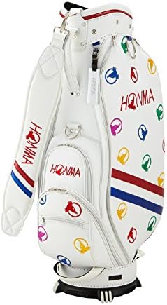 Honma New CB-1816 White/Blue/Red/Green 5-Way 47″ Caddy Bag